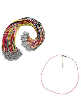 🔴 5 for $10 ONE Pink Hemp Rope Necklace for Jewelry Making